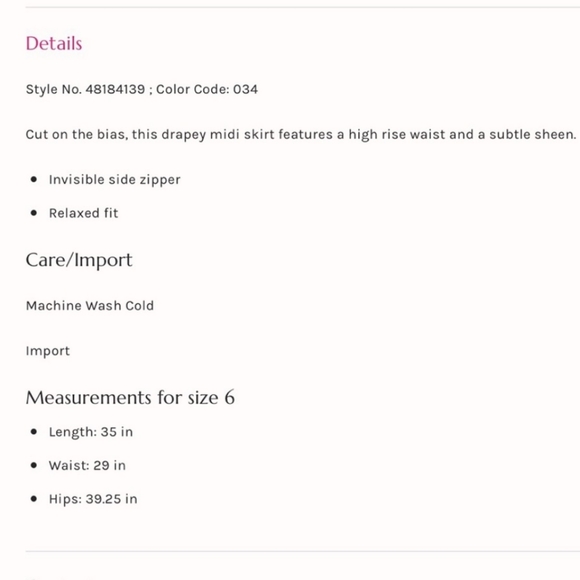 Free People Normani Bias Skirt Jackfruit Size 6 - Picture 7 of 7